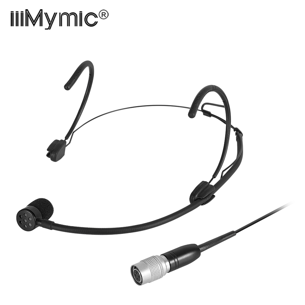 Shure Mic Sm58 - Iiimymic Unidirectionele Zwarte Headset Microfoon Mini