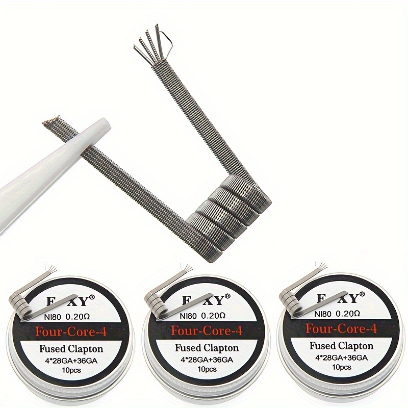 10 stks/doos, Nichrome Gesmolt - Coil Building Kit recensie en prijs