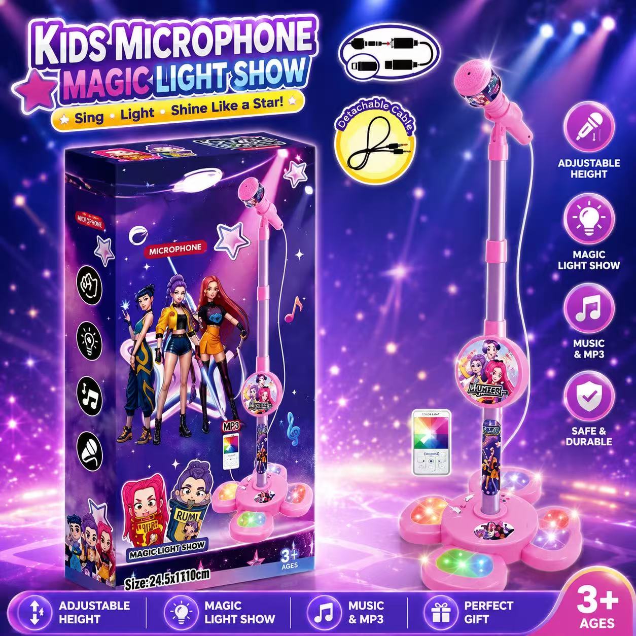 Karaoke-microfoon met standaar - Shure Mic Sm58 recensie en prijs